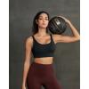 image:imageRUNNING GIRL Sports Bra for Women High Support Molded Cup Supportive High Impact Sports Bras with Sewn in PadsAblack