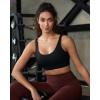 image:imageRUNNING GIRL Sports Bra for Women High Support Molded Cup Supportive High Impact Sports Bras with Sewn in PadsAblack