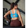 image:imageRUNNING GIRL Sports Bra for Women High Support Molded Cup Supportive High Impact Sports Bras with Sewn in PadsAblue