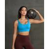 image:imageRUNNING GIRL Sports Bra for Women High Support Molded Cup Supportive High Impact Sports Bras with Sewn in PadsAblue