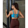 image:imageRUNNING GIRL Sports Bra for Women High Support Molded Cup Supportive High Impact Sports Bras with Sewn in PadsAblue