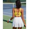 image:imageRUNNING GIRL Sports Bra for Women High Support Molded Cup Supportive High Impact Sports Bras with Sewn in PadsAbright Yellow