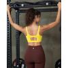 image:imageRUNNING GIRL Sports Bra for Women High Support Molded Cup Supportive High Impact Sports Bras with Sewn in PadsAbright Yellow
