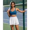 image:imageRUNNING GIRL Sports Bra for Women High Support Molded Cup Supportive High Impact Sports Bras with Sewn in PadsAdark Blue