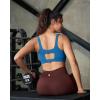 image:imageRUNNING GIRL Sports Bra for Women High Support Molded Cup Supportive High Impact Sports Bras with Sewn in PadsAdark Blue