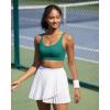 image:imageRUNNING GIRL Sports Bra for Women High Support Molded Cup Supportive High Impact Sports Bras with Sewn in PadsAdark Green