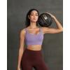 image:imageRUNNING GIRL Sports Bra for Women High Support Molded Cup Supportive High Impact Sports Bras with Sewn in PadsAdusty Lavender