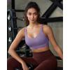 image:imageRUNNING GIRL Sports Bra for Women High Support Molded Cup Supportive High Impact Sports Bras with Sewn in PadsAdusty Lavender