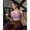 image:imageRUNNING GIRL Sports Bra for Women High Support Molded Cup Supportive High Impact Sports Bras with Sewn in PadsAdusty Lavender