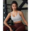 image:imageRUNNING GIRL Sports Bra for Women High Support Molded Cup Supportive High Impact Sports Bras with Sewn in PadsAgrey