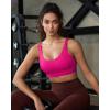 image:imageRUNNING GIRL Sports Bra for Women High Support Molded Cup Supportive High Impact Sports Bras with Sewn in PadsAhot Pink