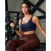 image:imageRUNNING GIRL Sports Bra for Women High Support Molded Cup Supportive High Impact Sports Bras with Sewn in PadsAnavy Blue