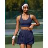 image:imageRUNNING GIRL Sports Bra for Women High Support Molded Cup Supportive High Impact Sports Bras with Sewn in PadsAnavy Blue