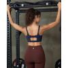 image:imageRUNNING GIRL Sports Bra for Women High Support Molded Cup Supportive High Impact Sports Bras with Sewn in PadsAnavy Blue