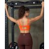image:imageRUNNING GIRL Sports Bra for Women High Support Molded Cup Supportive High Impact Sports Bras with Sewn in PadsAorange