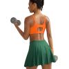image:imageRUNNING GIRL Sports Bra for Women High Support Molded Cup Supportive High Impact Sports Bras with Sewn in PadsAorange