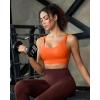 image:imageRUNNING GIRL Sports Bra for Women High Support Molded Cup Supportive High Impact Sports Bras with Sewn in PadsAorange