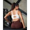 image:imageRUNNING GIRL Sports Bra for Women High Support Molded Cup Supportive High Impact Sports Bras with Sewn in PadsAwhite