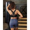 image:imageRUNNING GIRL Sports Bra for Women High SupportStrappy Running Supportive High Impact Sports Bras with Sewn in PadsBlack