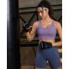 image:imageRUNNING GIRL Sports Bra for Women High SupportStrappy Running Supportive High Impact Sports Bras with Sewn in PadsDusty Lavender