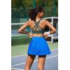 image:imageRUNNING GIRL Sports Bra for Women High SupportStrappy Running Supportive High Impact Sports Bras with Sewn in PadsForest Green