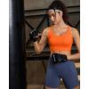 image:imageRUNNING GIRL Sports Bra for Women High SupportStrappy Running Supportive High Impact Sports Bras with Sewn in PadsOrange