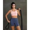 image:imageRUNNING GIRL Sports Bra for Women High SupportStrappy Running Supportive High Impact Sports Bras with Sewn in PadsPink