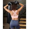 image:imageRUNNING GIRL Sports Bra for Women High SupportStrappy Running Supportive High Impact Sports Bras with Sewn in PadsPink