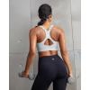 image:imageRUNNING GIRL Sports Bra for WomenAdjustable Straps Supportive High Impact Sports Bra with Sewn in PadsAgrey