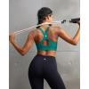 image:imageRUNNING GIRL Sports Bra for WomenAdjustable Straps Supportive High Impact Sports Bra with Sewn in PadsAteal