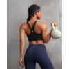 image:imageRUNNING GIRL Sports Bra for WomenAdjustable Straps Supportive High Impact Sports Bra with Sewn in PadsBlack