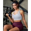image:imageRUNNING GIRL Sports Bra for WomenAdjustable Straps Supportive High Impact Sports Bra with Sewn in PadsGrey