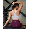 image:imageRUNNING GIRL Sports Bra for WomenAdjustable Straps Supportive High Impact Sports Bra with Sewn in PadsGrey
