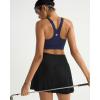 image:imageRUNNING GIRL Sports Bra for WomenAdjustable Straps Supportive High Impact Sports Bra with Sewn in PadsNavy Blue
