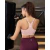 image:imageRUNNING GIRL Sports Bra for WomenAdjustable Straps Supportive High Impact Sports Bra with Sewn in PadsPink