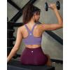 image:imageRUNNING GIRL Sports Bra for WomenAdjustable Straps Supportive High Impact Sports Bra with Sewn in PadsPurple