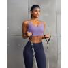 image:imageRUNNING GIRL Sports Bra for WomenAdjustable Straps Supportive High Impact Sports Bra with Sewn in PadsPurple