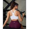image:imageRUNNING GIRL Sports Bra for WomenAdjustable Straps Supportive High Impact Sports Bra with Sewn in PadsWhite
