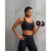 image:imageRUNNING GIRL Sports Bra for WomenAdjustable Straps Supportive High Impact Sports Bras for Women with Sewn in PadsBlack