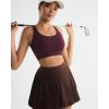 image:imageRUNNING GIRL Sports Bra for WomenAdjustable Straps Supportive High Impact Sports Bras for Women with Sewn in PadsMaroon