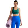 image:imageRUNNING GIRL Sports Bra for WomenAdjustable Straps Supportive High Impact Sports Bras for Women with Sewn in PadsTeal