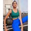 image:imageRUNNING GIRL Sports Bra for WomenAdjustable Straps Supportive High Impact Sports Bras for Women with Sewn in PadsTeal