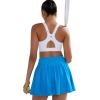 image:imageRUNNING GIRL Sports Bra for WomenAdjustable Straps Supportive High Impact Sports Bras for Women with Sewn in PadsWhite