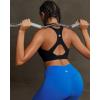 image:imageRUNNING GIRL Sports Bras for Women High Support Adjustable Straps High Impact Molded Cup Sports Bra with Sewn in PadsBblack