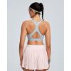 image:imageRUNNING GIRL Sports Bras for Women High Support Adjustable Straps High Impact Molded Cup Sports Bra with Sewn in PadsBgrey