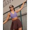 image:imageRUNNING GIRL Sports Bras for Women High Support V Neck Molded Cup High Impact Sports Bra with Sewn in PadsMisty Purple