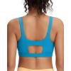 image:imageRUNNING GIRL Sports Bra for Women High Support Molded Cup Supportive High Impact Sports Bras with Sewn in PadsAblue