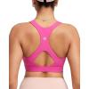 image:imageRUNNING GIRL Sports Bras for Women High Support Adjustable Straps High Impact Molded Cup Sports Bra with Sewn in PadsBhot Pink