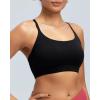 image:imageRUNNING GIRL Adjustable Sports Bras for WomenStrappy Back Molded Cup Sports Bra with Sewn in Pads Best for AC CupBlack