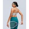 image:imageRUNNING GIRL Adjustable Sports Bras for WomenStrappy Back Molded Cup Sports Bra with Sewn in Pads Best for AC CupGrey